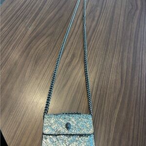 Kurt Geiger Metallic Quilted Mini Bag